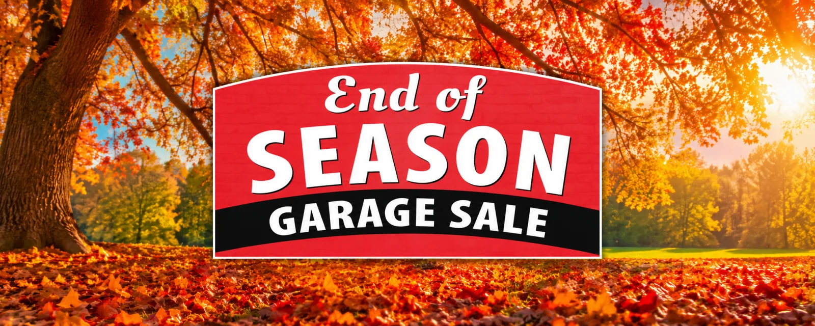 End of Season Garage Sale at Traveland RV