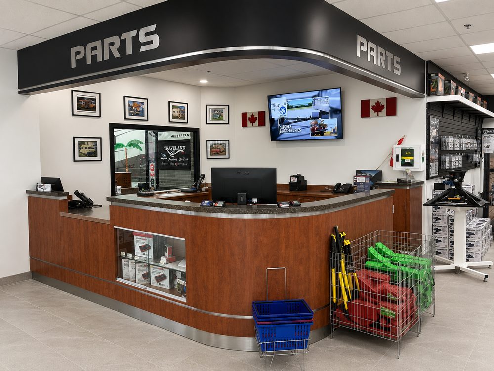 Genuine parts and accessories in stock