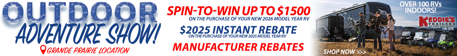 Outdoor Adventure RV Sale - Traveland RV Grande Prairie