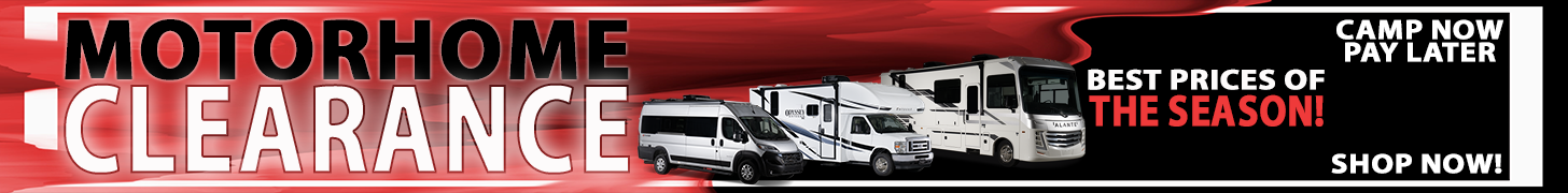 Motorhome Clearance on now at Traveland RV