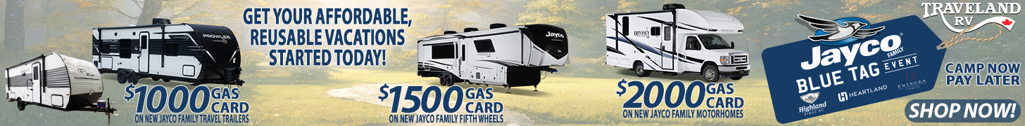 Jayco RV Family Blue Tag Sale | Traveland RV