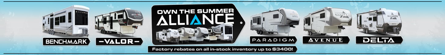 Own the Summer RV Sale with Alliance RV | Traveland RV